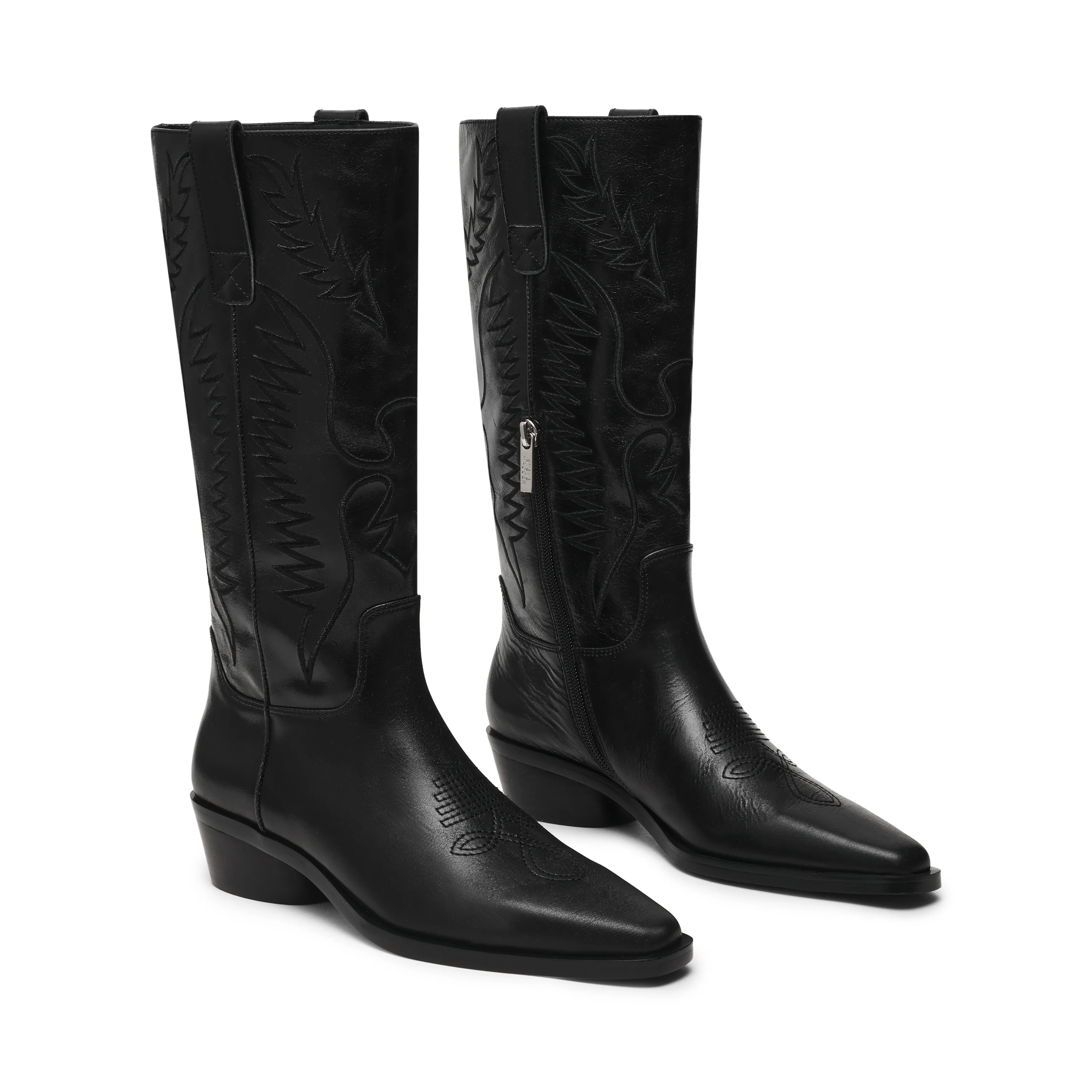 Trevi Boot BLACK LEATHER - Image 2
