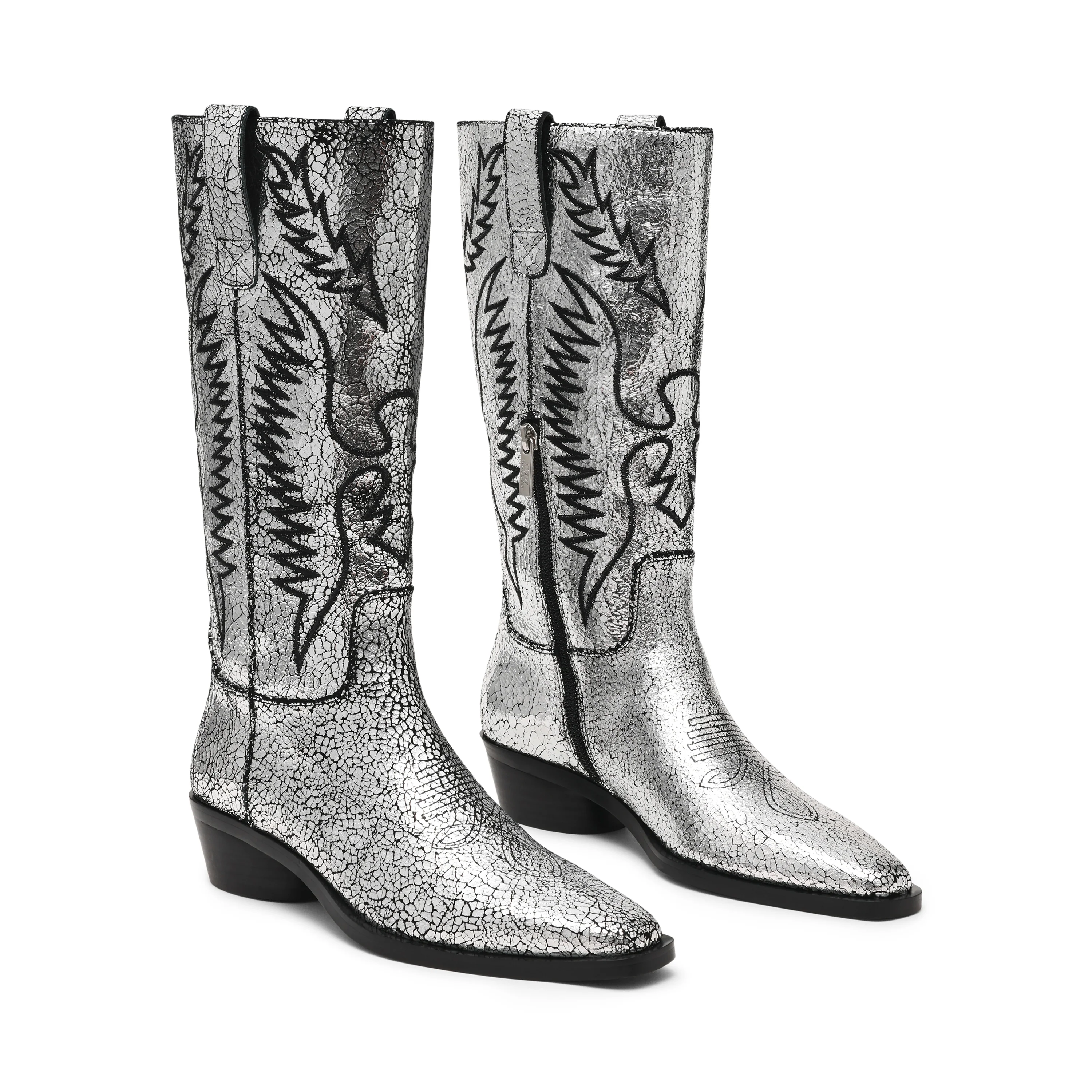 Trevi Boot SILVER LEATHER - Image 2