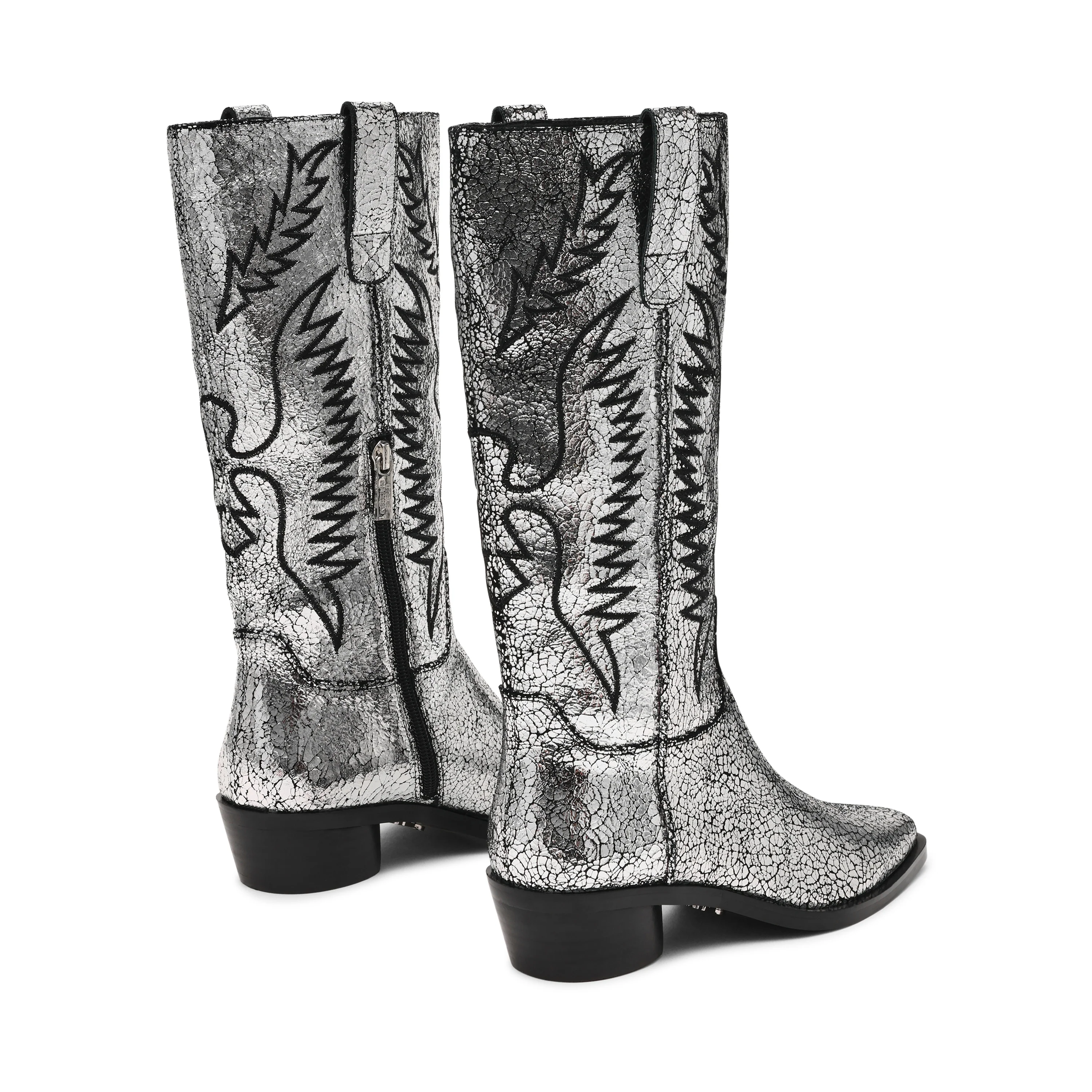 Trevi Boot SILVER LEATHER - Image 4