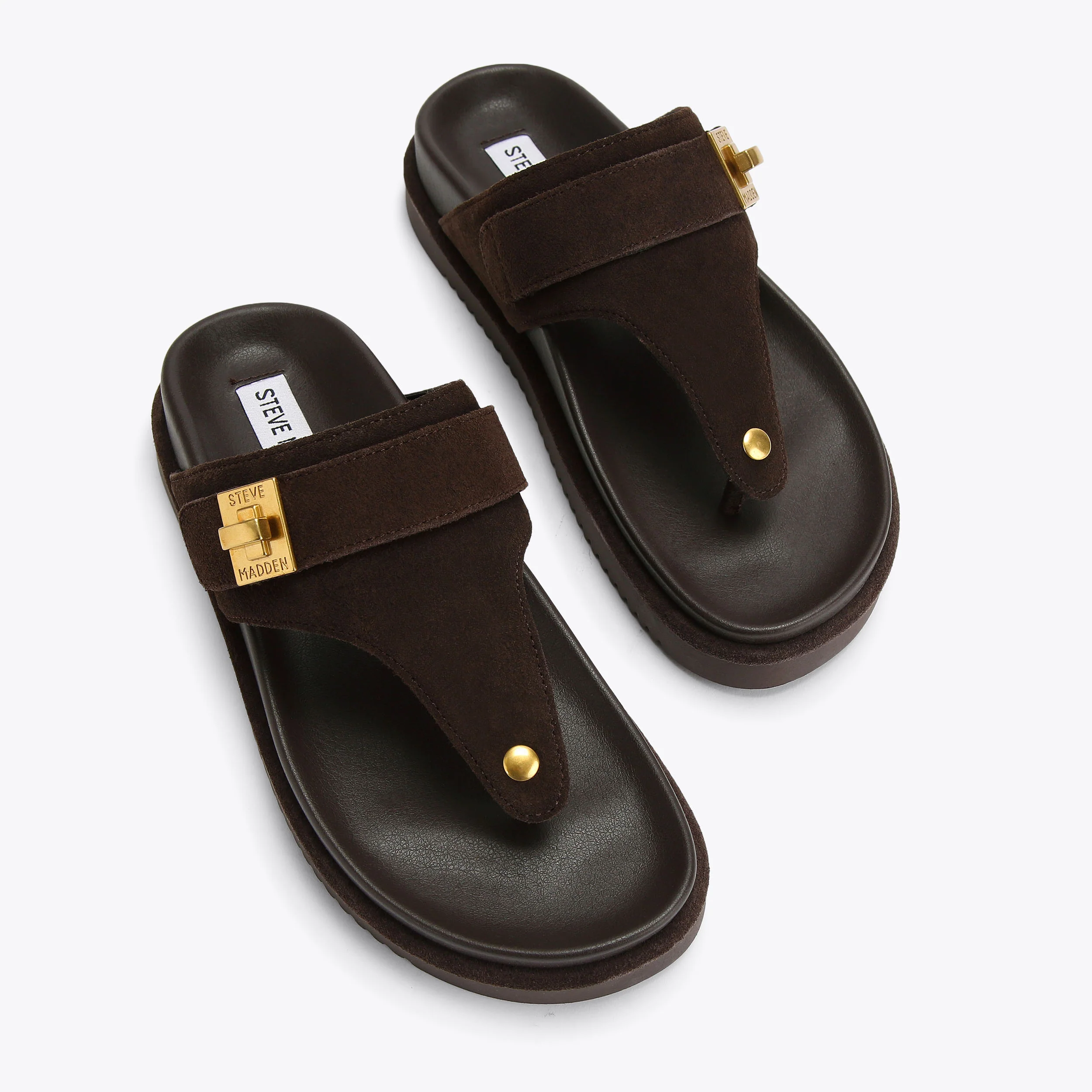 Tuned In Dark Brown Suede - Image 2