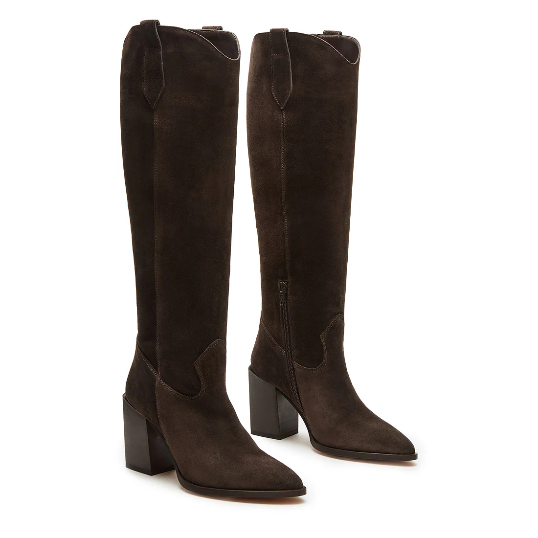 Vesey Boot CHOCOLATE BROWN SUEDE - Image 2