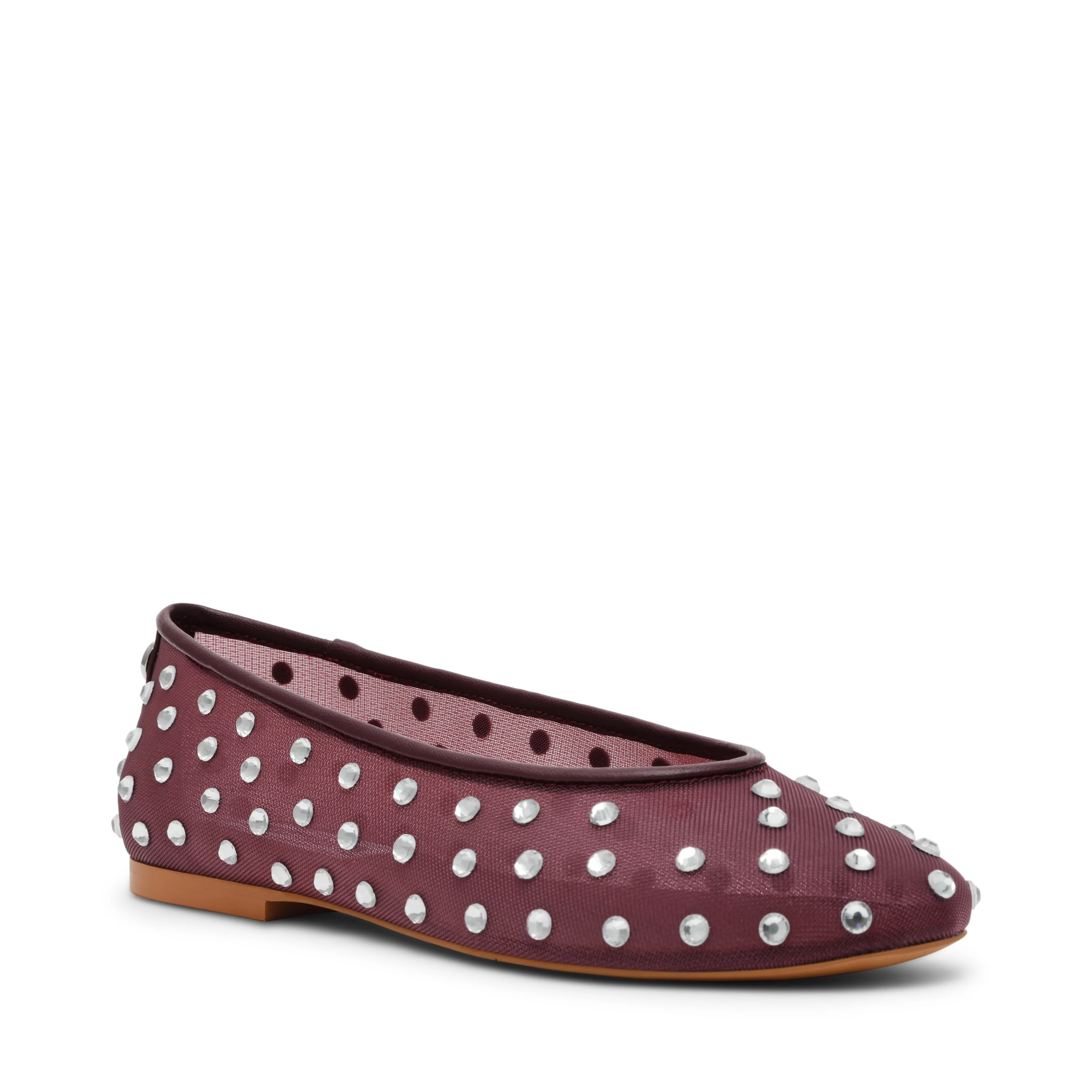 Viv Flat Shoe DK CHERRY LACQ - Image 2