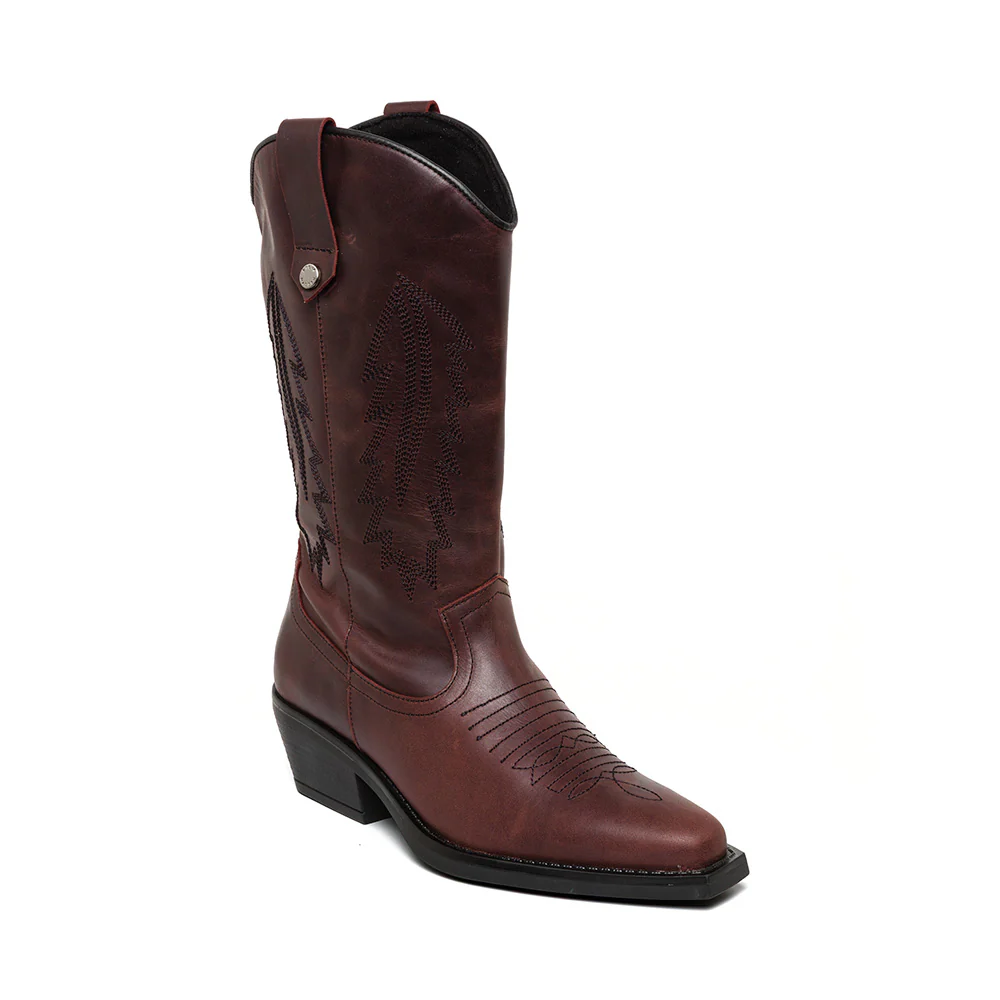 Wallace Boot BURGUNDY - Image 2