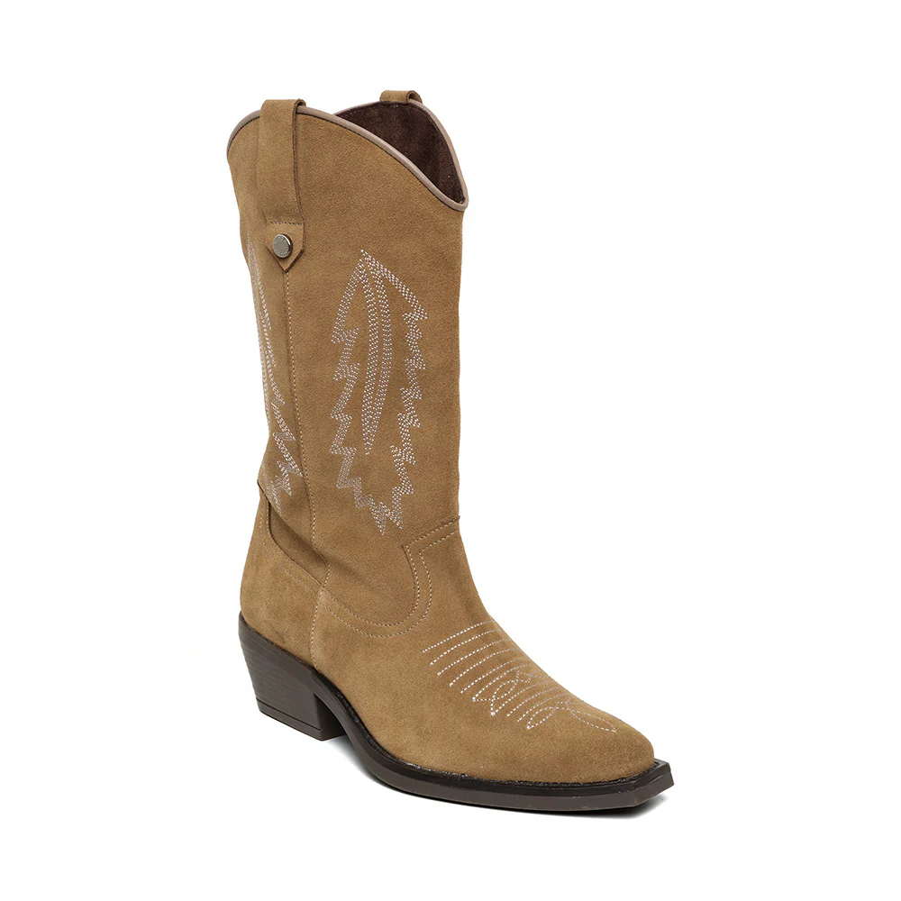 Wallace Boot TAUPE SUEDE - Image 2