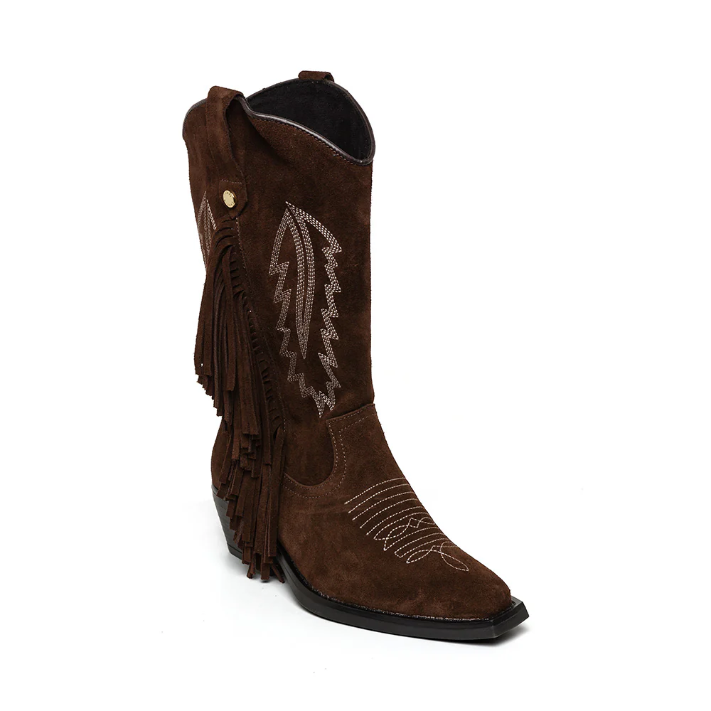 Wallace-F Boot BROWN SUEDE - Image 2