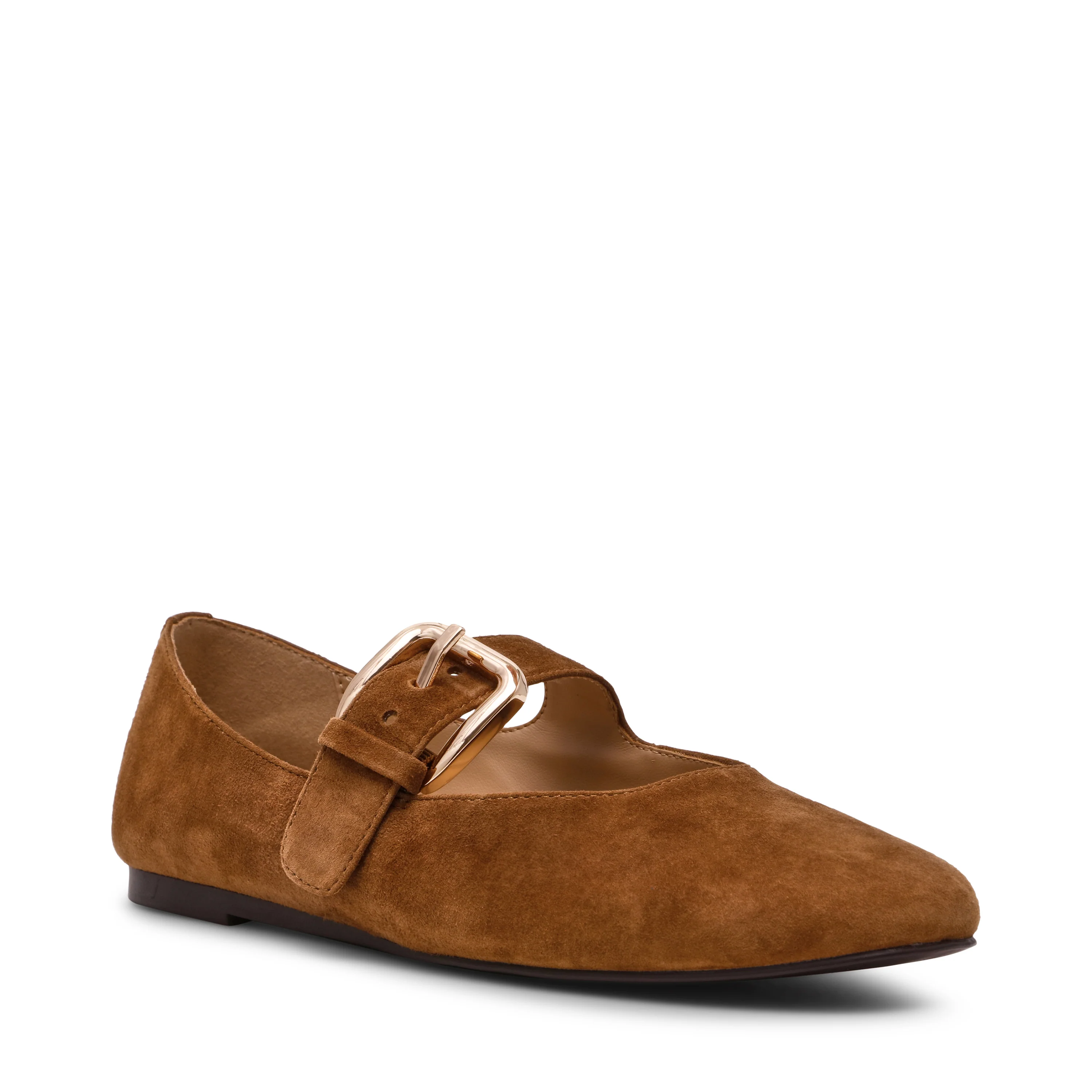 Zarah Flat Shoe CHESTNUT SUEDE - Image 2