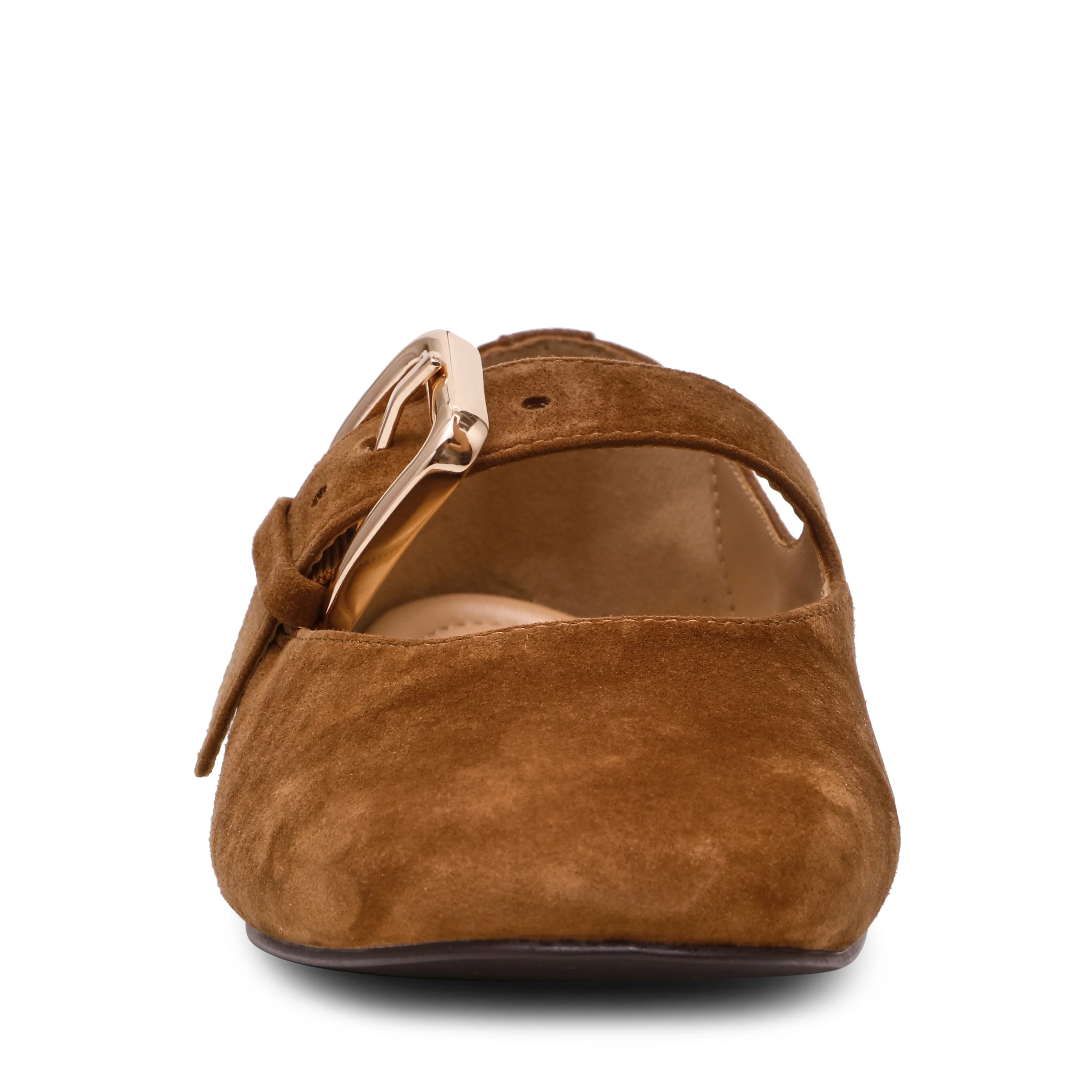Zarah Flat Shoe CHESTNUT SUEDE - Image 3