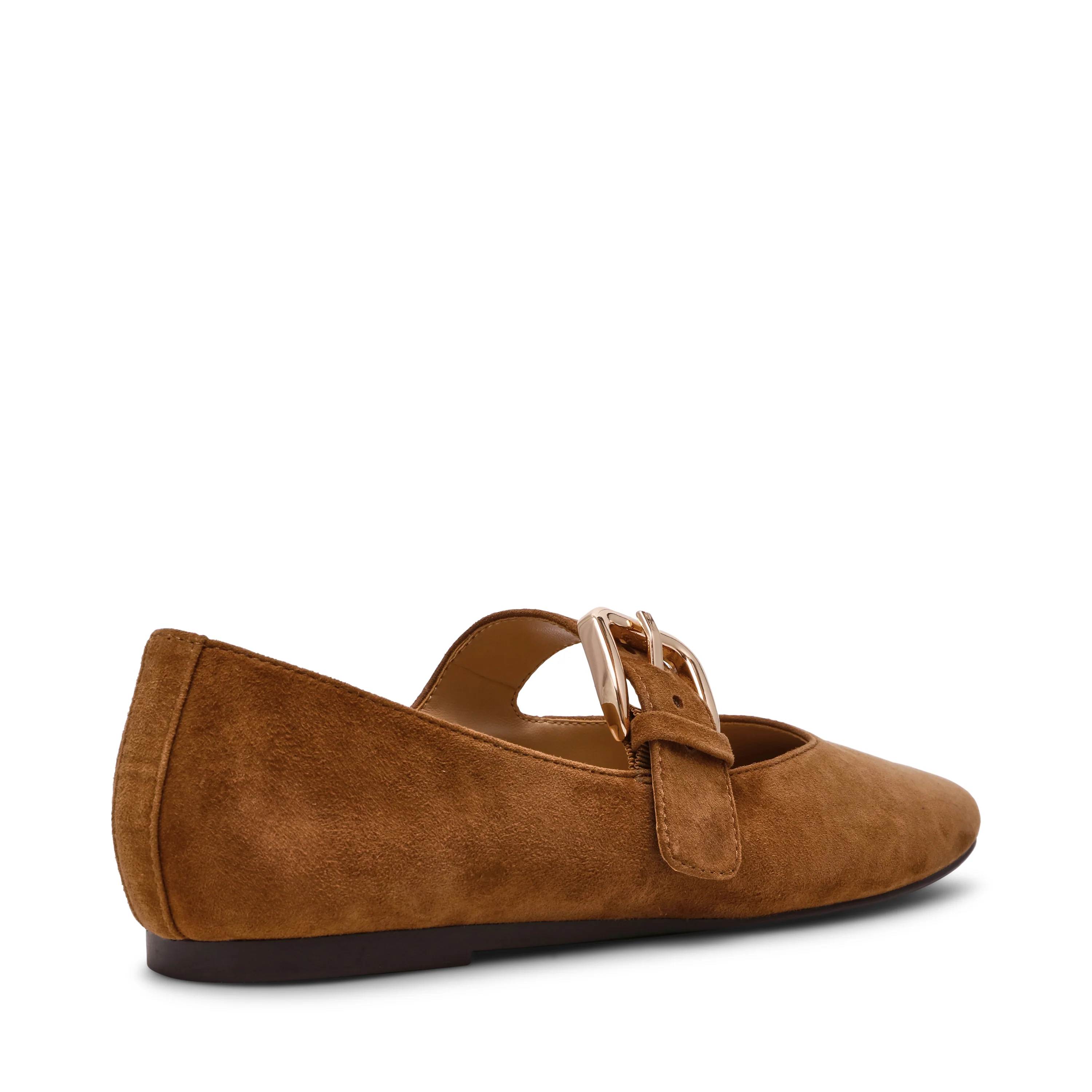 Zarah Flat Shoe CHESTNUT SUEDE - Image 5